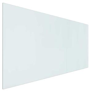 Piastra in vetro per camino Trasparente 120 x 60 cm Vetro