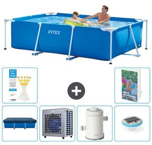 Piscina fuori terra rettangolare - 260x160x65 cm - composta da 5 elementi, modello S1