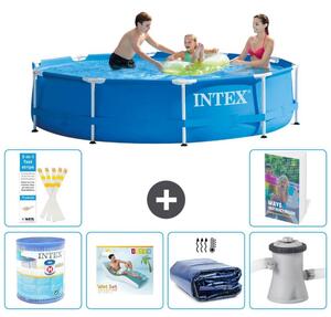 Piscina fuori terra a struttura - 305x76 cm - 5 pezzi - Modello S173
