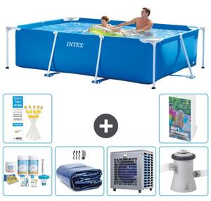 Piscina fuori terra rettangolare - 260x160x65 cm - composta da 5 elementi - modello S128