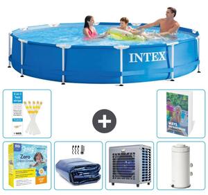 Piscina fuori terra a struttura - 366x76 cm - 5 pezzi - Modello S157