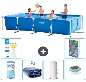 Piscina fuori terra rettangolare - 450x220x84 cm - composta da 5 elementi, modello S101
