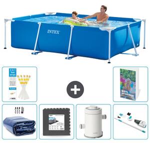 Piscina fuori terra rettangolare - 260x160x65 cm - composta da 5 elementi - modello S141