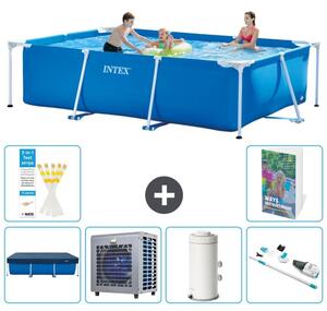 Piscina fuori terra rettangolare - 300x200x75 cm - composta da 5 elementi, modello S25