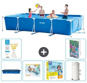 Piscina fuori terra rettangolare - 450x220x84 cm - composta da 5 elementi, modello S135