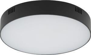 Plafoniera LED rotonda ROUND bianco e nero 35W, bianco caldo 2700 lm, plastica, dimensioni: 4x21x21 cm, IP20, Nowodvorski Lighting