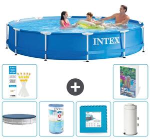 Piscina fuori terra a struttura - 366x76 cm - composta da 5 elementi - modello S80