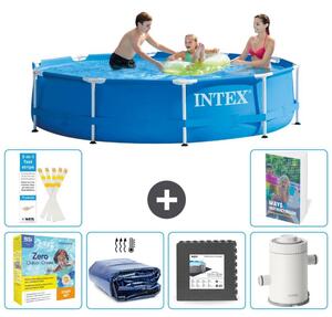 Piscina autoportante rettangolare - 305x76 cm - 5 pezzi - Modello S111