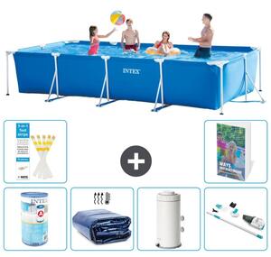 Piscina fuori terra rettangolare - 450x220x84 cm - Struttura in 5 parti, modello S120