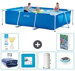 Piscina fuori terra rettangolare - 300x200x75 cm - composta da 5 elementi - modello S152