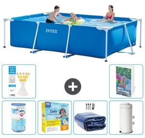 Piscina fuori terra rettangolare - 300x200x75 cm - composta da 5 elementi, modello S65