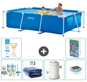 Piscina fuori terra rettangolare - 260x160x65 cm - composta da 5 parti, modello S54
