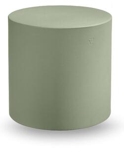Pouf Blok in polietilene CILINDRO per interno ed Esterno Dimensioni 45x h45 cm dalle molteplici funzionalit� colore Giada