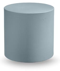 Pouf Blok in polietilene CILINDRO per interno ed Esterno Dimensioni 45x h45 cm dalle molteplici funzionalit� colore Zaffiro