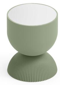 Tavolino con Piano in polietilene Polifunzionale ILLO Dimensioni 35x h 45 cm -Portata massima 120 kg utilizzabile tavolino Giada
