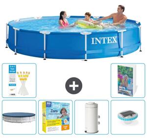 Piscina fuori terra a struttura - 366x76 cm - 5 pezzi - Modello S32