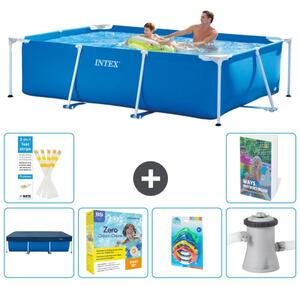 Piscina fuori terra rettangolare - 260x160x65 cm - 5 pezzi - Modello S57