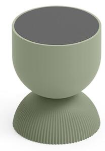 Tavolino con Piano in polietilene Polifunzionale ILLO Dimensioni 35x h 45 cm -Portata massima 120 kg utilizzabile tavolino Giada