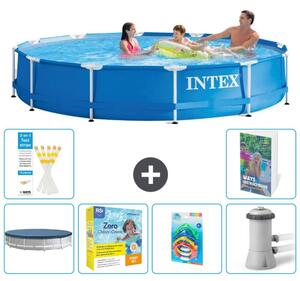Piscina fuori terra a struttura - 366x76 cm - 5 pezzi - Modello S57