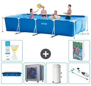 Piscina fuori terra rettangolare - 450x220x84 cm - composta da 5 elementi, modello S25