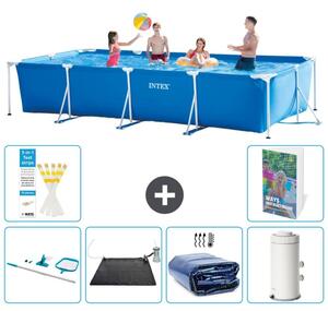 Piscina fuori terra rettangolare - 450x220x84 cm - composta da 5 elementi, modello S61