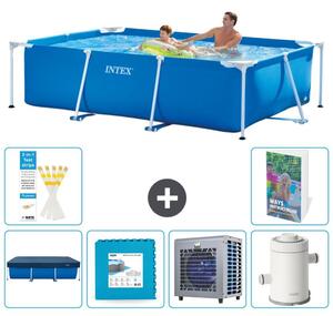 Piscina fuori terra rettangolare - 260x160x65 cm - composta da 5 elementi, modello S116
