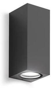 Gea Luce GES914 grigio antracite lampada da parete per esterno
