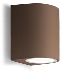 Gea Luce GES902 ruggine lampada da parete per esterno