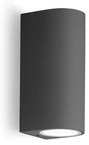Gea Luce GES904 grigio antracite lampada da parete per esterno