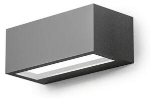 Gea Luce GES970 grigio antracite applique da esterno 4000K
