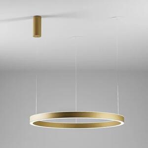 Gea Luce Criseide S/1G Oro Spazzolato lampada a sospensione