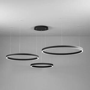 Gea Luce Criseide Ss/3D Nero lampada a sospensione