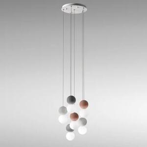 Gea Luce Sfera S/6 multicolor lampada a sospensione