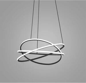 Gea Luce Atia S/M Nero lampada led soffitto a sospensione 7300lm