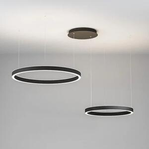 Gea Luce Criseide Ss/2D Nero lampada a sospensione