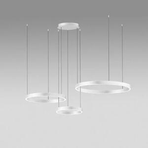 Gea Luce Criseide S/3D Bianco lampada a sospensione