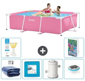 Piscina fuori terra rettangolare - 220x150x60 cm - composta da 5 elementi - modello S152
