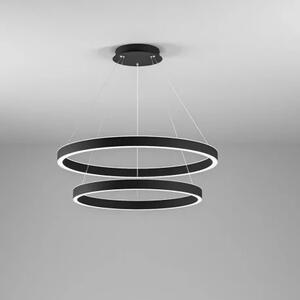 Gea Luce Criseide S/2G Nero lampada a sospensione