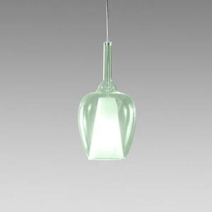 Gea Luce Ofelia S/10 Verde-Trasparente lampada a sospensione