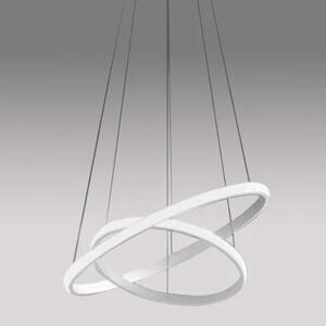 Gea Luce Iole S/2 Bianco lampadario a sospensione cucina led 2000lm 3000k