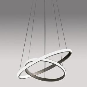 Gea Luce Iole S/2 Titanio lampada moderna cucina led 3000K