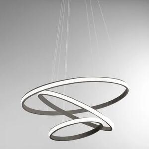 Gea Luce Iole S/3 Titanio lampadario a sospensione per cucina