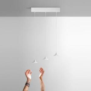 Gea Luce Helena S/3 Bianco lampada a sospensione