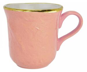 Mug in Ceramica - Set 4 pz - Preta Oro - Arcucci Rosa Cipria