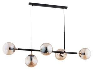 Lampada a sospensione Alfa DANSA, moderna, nera, 63020