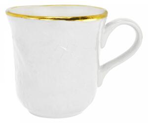 Mug in Ceramica - Set 4 pz - Preta Oro - Arcucci Bianco