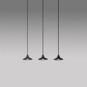 Gea Luce Helena S/3 Nero lampada a sospensione