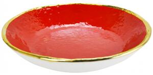 Risottiera in Ceramica - Preta Oro - Arcucci Rosso