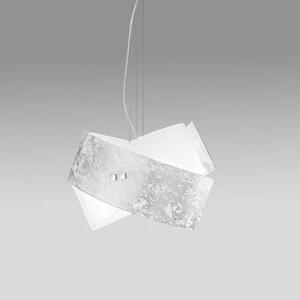 Gea Luce Camilla S/G Argento lampada a sospensione
