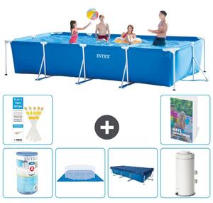 Piscina fuori terra rettangolare - 450x220x84 cm - Struttura in 5 parti, modello S72